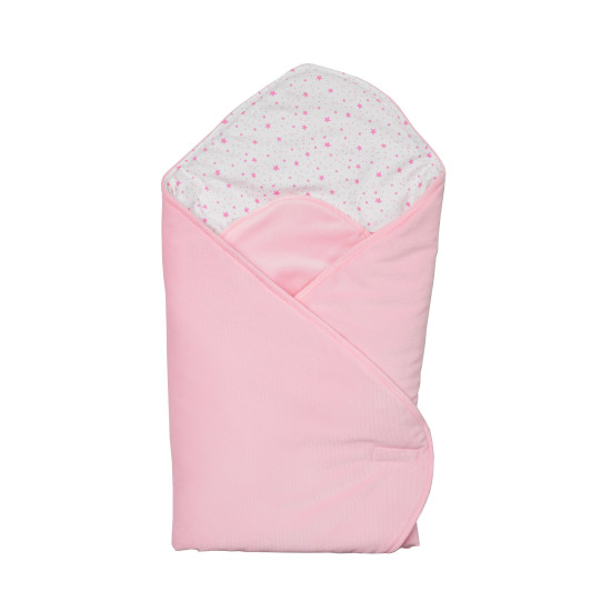 Envelope - plaid Twins Velvet Print 80x80 pink