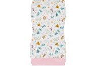 Вкладыш к коляске Twins Velvet розовый