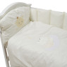 Постельный комплект 6 эл Babycentre & Twins Moonlight экрю