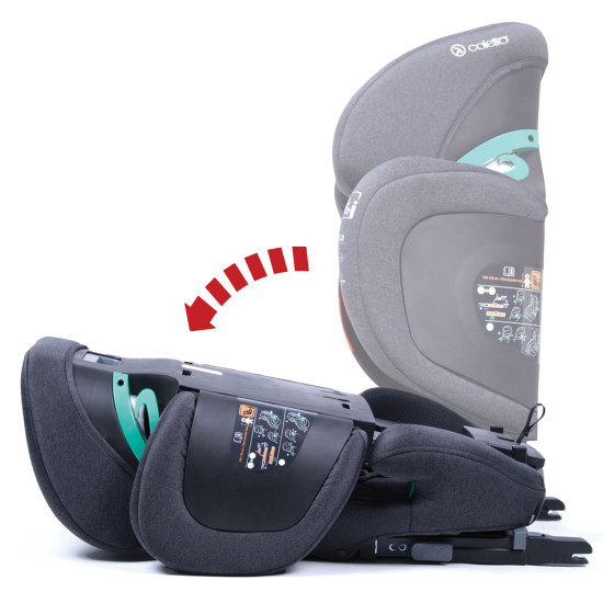 Автокресло Coletto Avola Isofix 15-36 9024-CAI-10, серый, серый