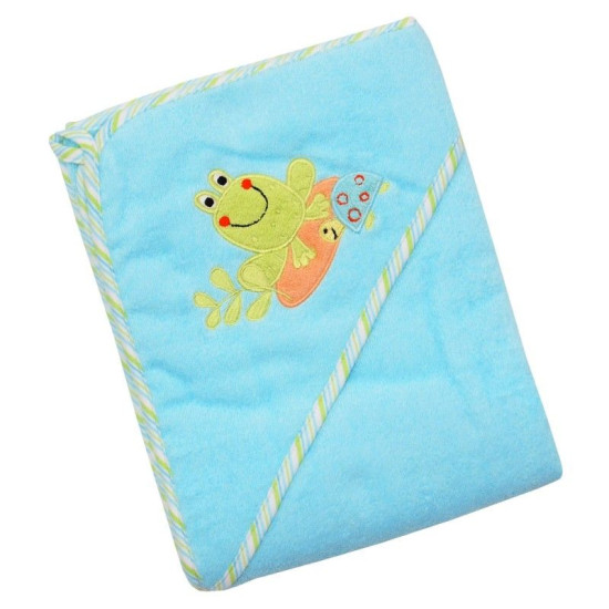 Полотенце Baby Mix Z-CY-33 100x100 Frog Z-CY-33, Froggy, зеленый