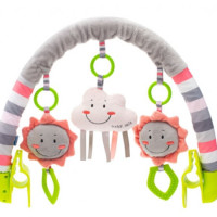 Baby Mix TE-8649-92 Cloud TE-8649-92, Pink Grey, Pink/Gray