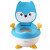 Дитячий горщик Babyhood Лисиця блакитний