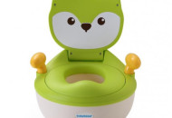 Детский горшок Babyhood Лисица зеленый
