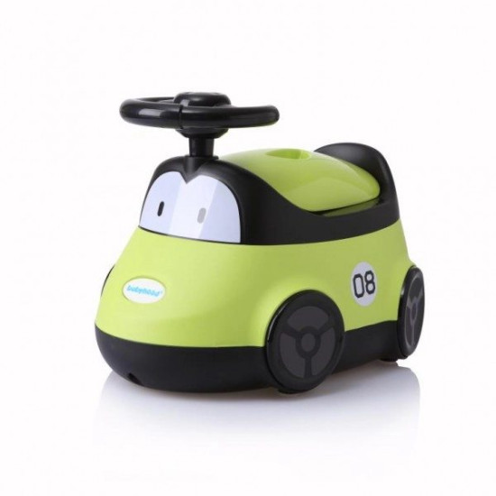 Горшок Babyhood Автомобиль, зеленый