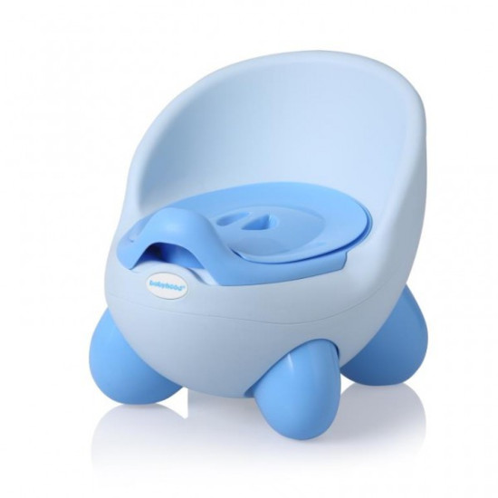 Детский горшок Babyhood Кью Кью светло голубой