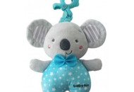 Плюшевая музыкальная подвеска Baby Mix P/1249-6700 Коала 42568, blue, голубой