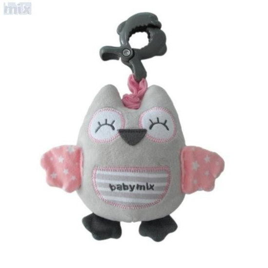 Plyusheva PIDVSKA MUZICHNA BABY MIX P/1251-6700 owl Rozheva 42591, Pink, Rozhevi