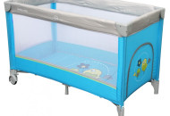 Манеж - ліжко Baby Mix HR-8052 Горобчики блакитний 44895, blue, блакитний