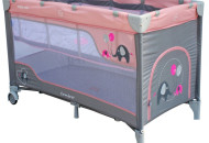 Манеж - кровать Baby Mix HR-8052 Слонёнок розовый 36409, pink, розовый