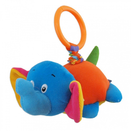 Baby MIX TE-8203G-13 TE-8203G-13E, elephant, multicolyir Plush Suspension