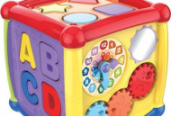 Plastic multifunctional cube Baby Mix HS-0520 Multijet 37158, Multicolor, Multijet