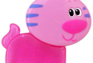 Охладительный прорезыватель Baby Mix Котик розовый KP-01 15173, pink, розовый
