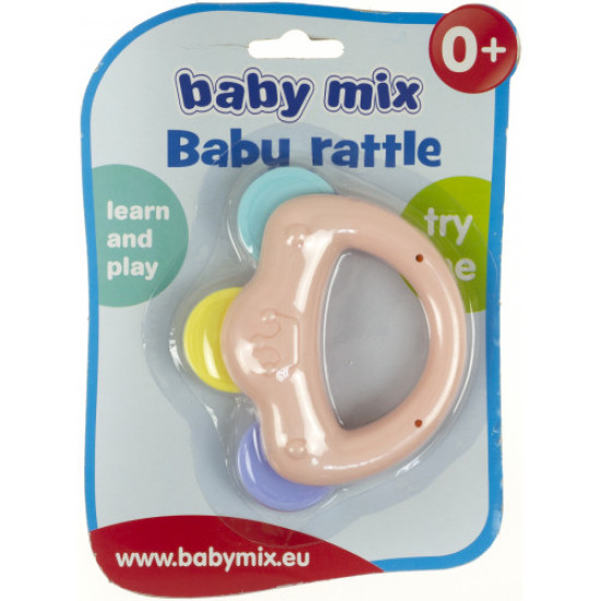 Погремушка пластиковая Baby Mix Корона микс 41507, mix, мультицвет