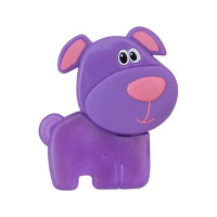 Охлаждающий прорезыватель Baby Mix Песик фиолетовый KP-01 16826, fiolet, фиолетовый
