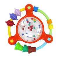 Погремушка пластиковая для руки Baby Mix GW-01 46288, mix, мультицвет