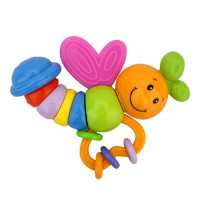 Погремушка пластиковая Baby Mix GW-01 Бабочка GW-01 46282, mix, мультицвет