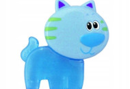 Охлаждающий прорезыватель Baby Mix Котик голубой KP-01 24957, blue, голубой