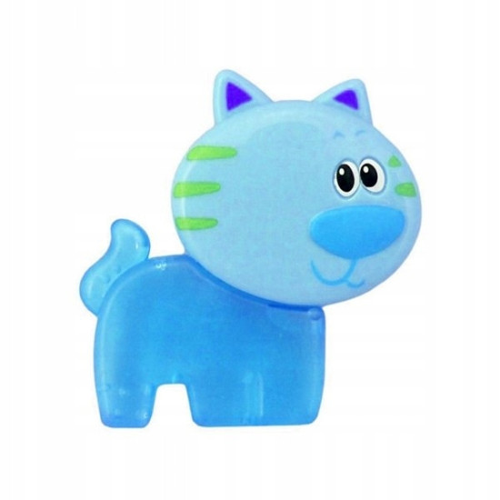 Охлаждающий прорезыватель Baby Mix Котик голубой KP-01 24957, blue, голубой