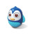 Rattle Vanka-Vstanka Penguin Baby Mix blue