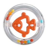 Погремушка пластиковая Baby Mix GW-G14 Рыбка 46290, mix, мультицвет