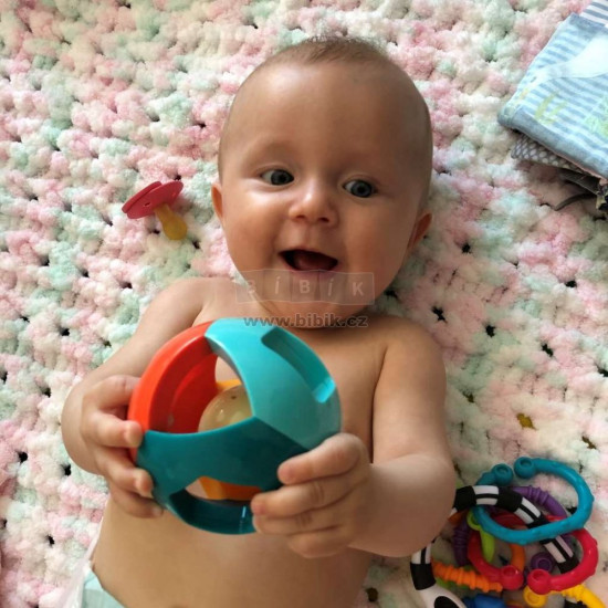 Пластикова музыкальная Куля Baby Mix 41508, микс, мультицвет