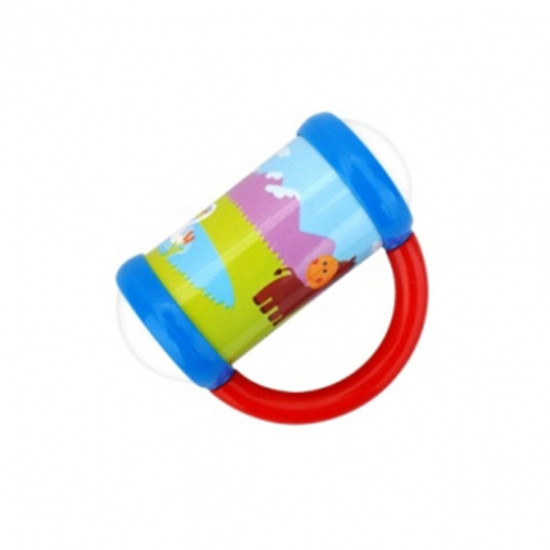 Погремушка пластиковая Baby Mix GW-01 Роллер GW-01 34194, mix, мультицвет