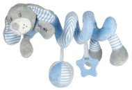 Плюшева спіраль Baby Mix STK-19391BD Песик 40866 , blue, блакитний