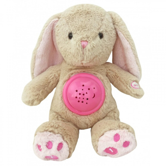 Музичний Кролик Hadi Baby Mix STK-18957P з проектором 37216 pink, рожевий