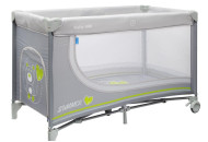 Манеж - ліжко Baby Mix HR-8052 Ведмедик 8052-195, dark grey, темно сірий