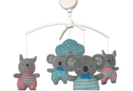 Мобіль Baby Mix плюшевий механічний 495M-6700 Кенгуру і коала 43417