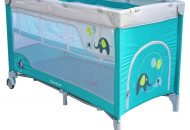 Манеж - кроватка Baby Mix HR-8052 Слоник 8052-214, blue, синий