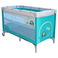 Manege-crib Baby Mix HR-8052 Elephant 8052-214, Blue, Blue