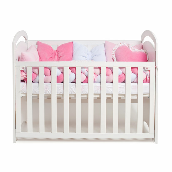 Постельный комплект 6 эл Twins Love 4020-TL-08, pink, розовый