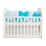 Постельный комплект 6 эл Twins Love 4020-TL-14, mint, мятный