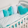 Постельный комплект 6 эл Twins Love 4020-TL-14, mint, мятный
