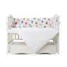 Постельный комплект 6 эл Twins Sky 4060-TS-01, white/boy, белый