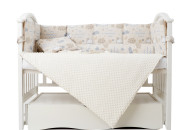 Bed a set 6 EL Twins Sky 4060-TS-02, Beige, beige