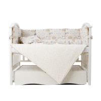 Bed a set 6 EL Twins Sky 4060-TS-02, Beige, beige