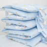 Постельный комплект 6 эл Twins Sky 4060-TS-04, blue, голубой