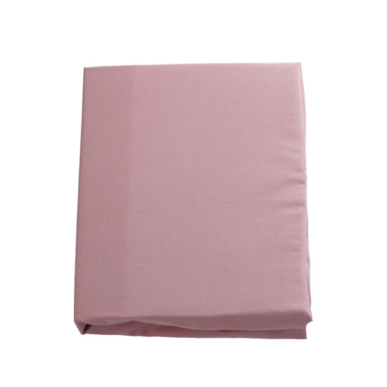 Fitted sheet for children's mattress Twins 120x60 calico Organic powder pink