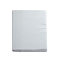 Простынь на резинке на детский матрас Twins 120x60 бязь Organic белый