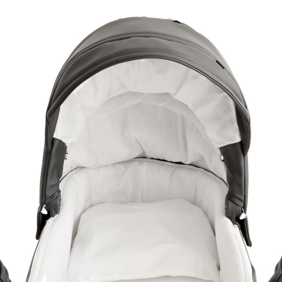 Коляска 2 в 1 Broco Miracle Black 9023-BMB-01, black, черный
