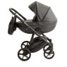 Коляска 2 в 1 Broco Miracle Black 9023-BMB-01, black, черный