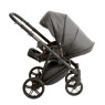 Коляска 2 в 1 Broco Miracle Black 9023-BMB-01, black, черный