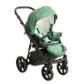Коляска 2 в 1 Broco Miracle Black 9023-BMB-03, green, зеленый