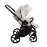 Коляска 2 в 1 Broco Miracle Black 9023-BMB-05, white, белый