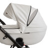 Коляска 2 в 1 Broco Miracle Black 9023-BMB-05, white, белый