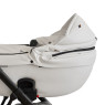 Коляска 2 в 1 Broco Miracle Black 9023-BMB-05, white, белый
