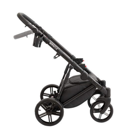 Коляска 2 в 1 Broco Miracle Black 9023-BMB-06, beige, бежевый